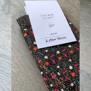 & Other Stories | Glitter & Colorful Dots Socks